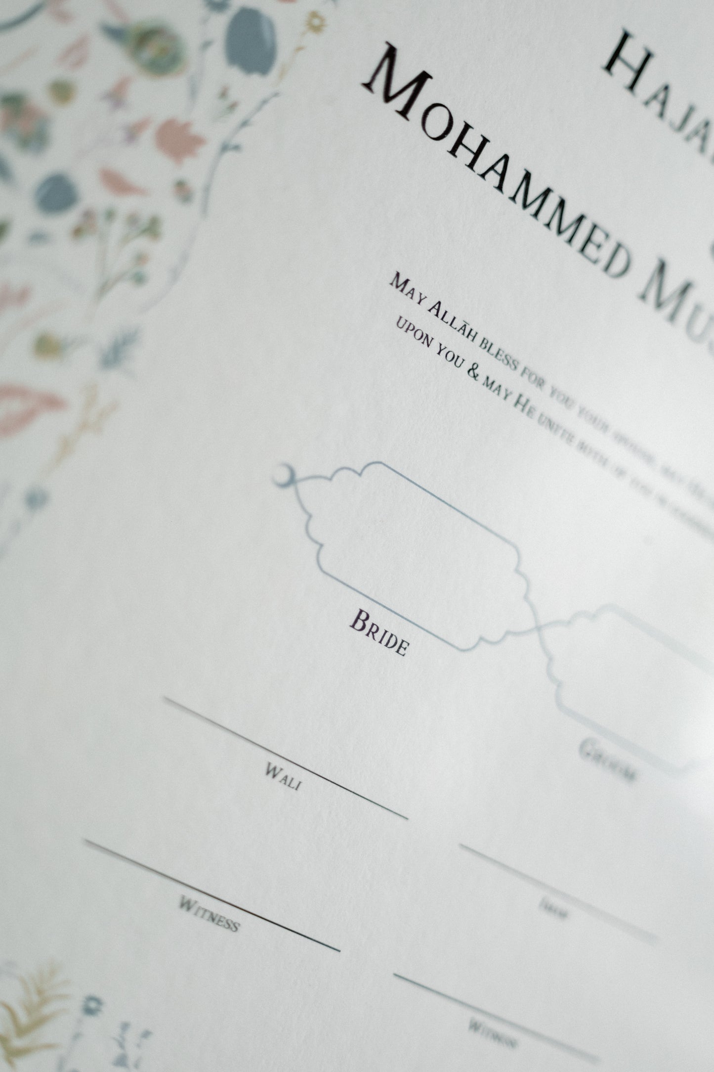 Madani Nikah Certificate — Barakah