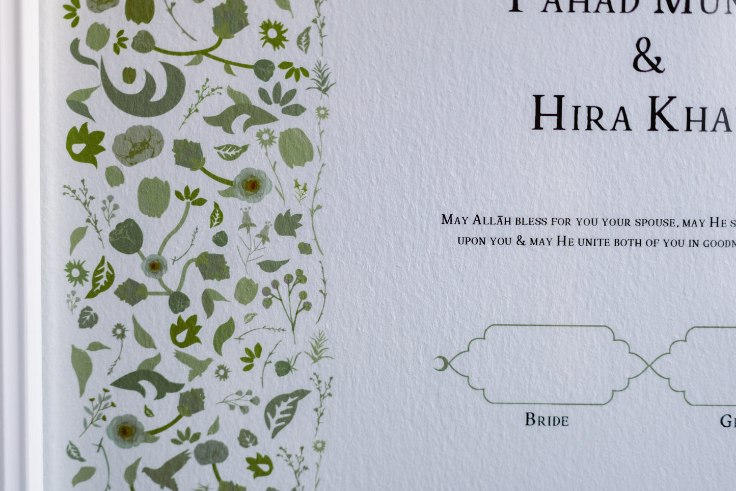 Madani Nikah Certificate — Rawdah