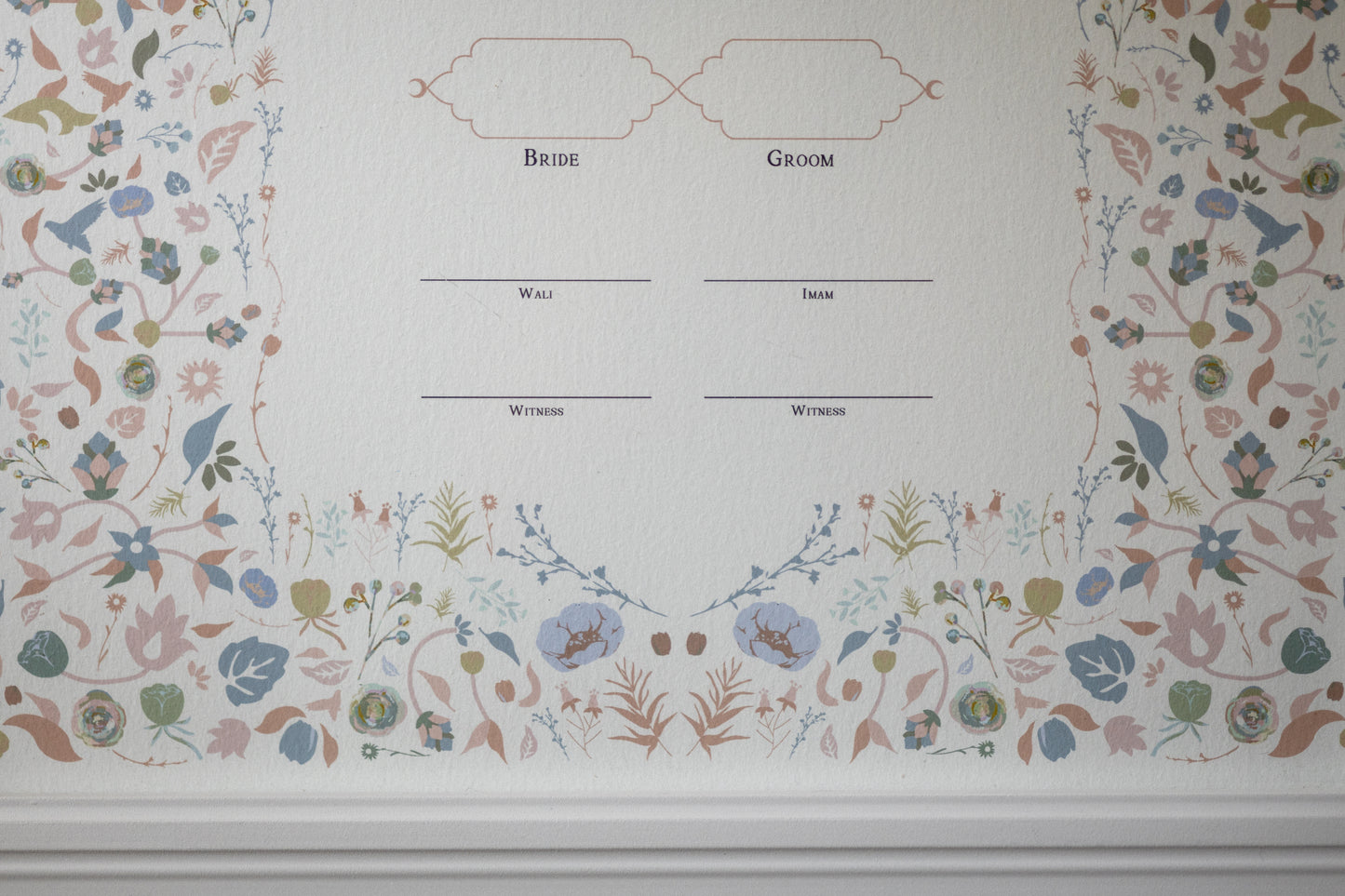 Madani Nikah Certificate — Sakinah