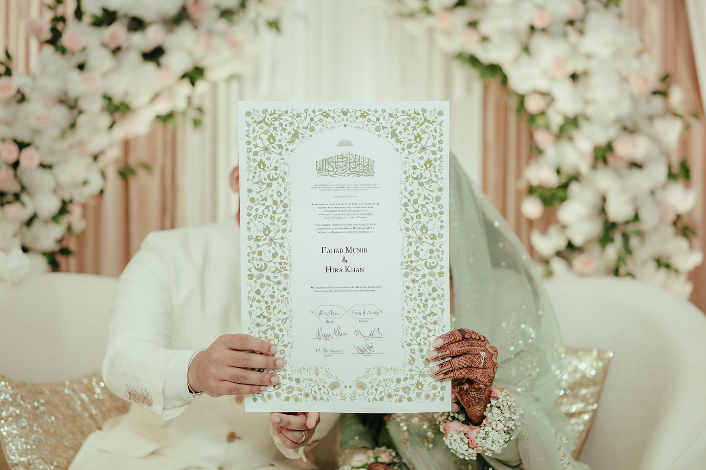 Madani Nikah Certificate — Rawdah