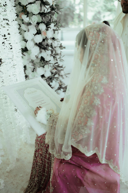 Isra' Nikah Certificate — Signature Aqsa